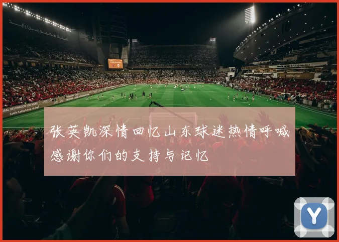 张英凯深情回忆山东球迷热情呼喊感谢你们的支持与记忆